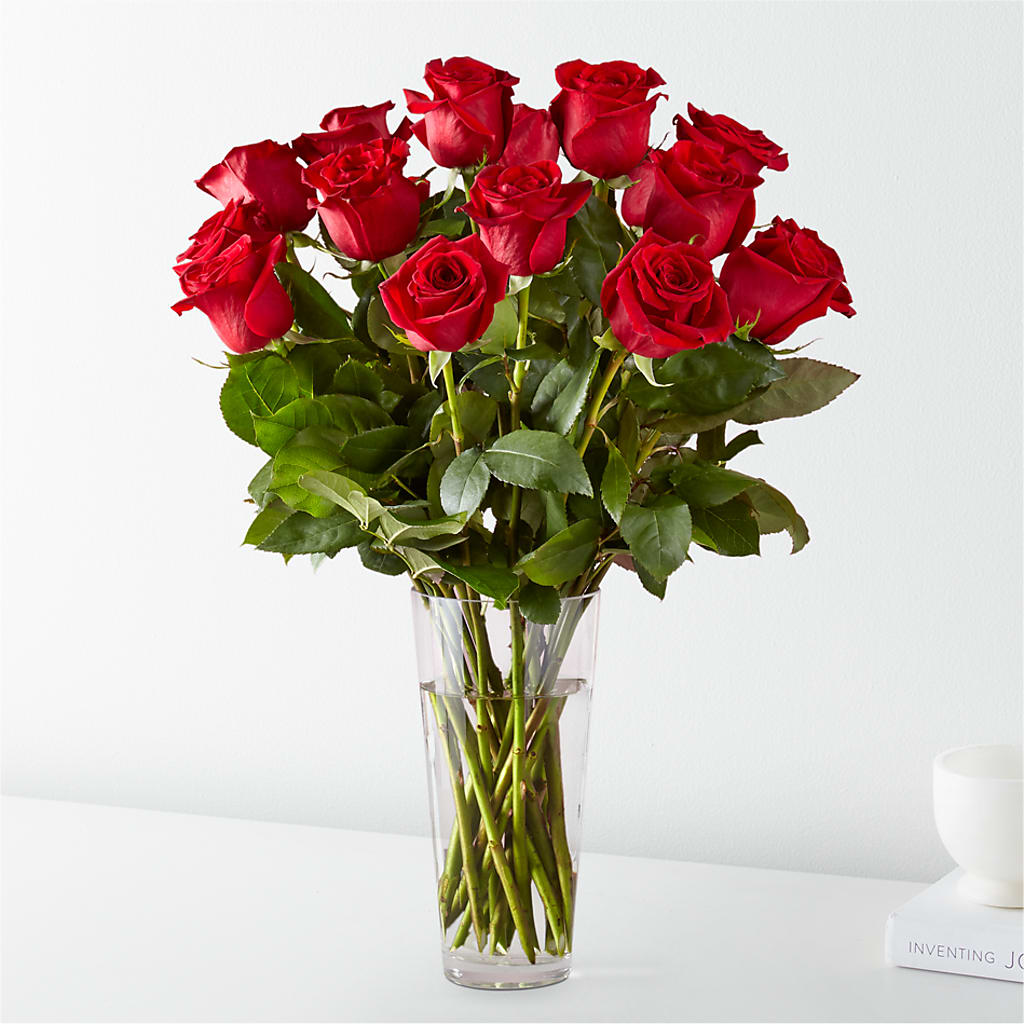 Long Stem Red Rose Bouquet – VIC'S FLORAL INC, Cleveland OH