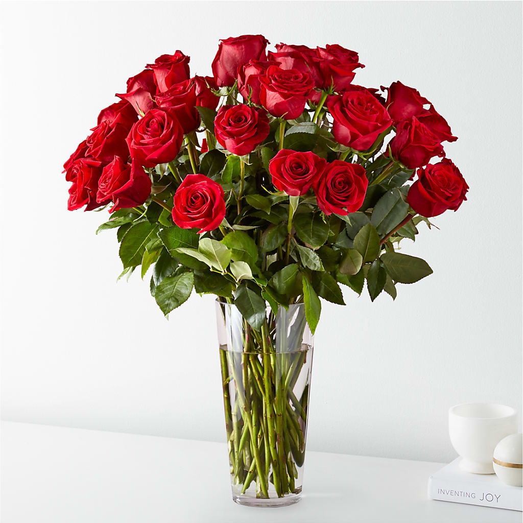 Long Stem Red Rose Bouquet – VIC'S FLORAL INC, Cleveland OH