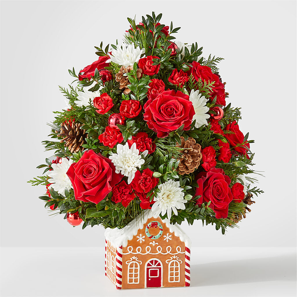 Spiced Gingerbread Tree – VIC'S FLORAL INC, Cleveland OH