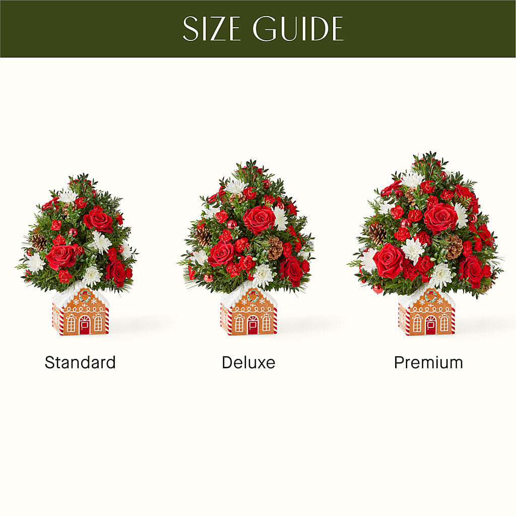 Spiced Gingerbread Tree – VIC'S FLORAL INC, Cleveland OH