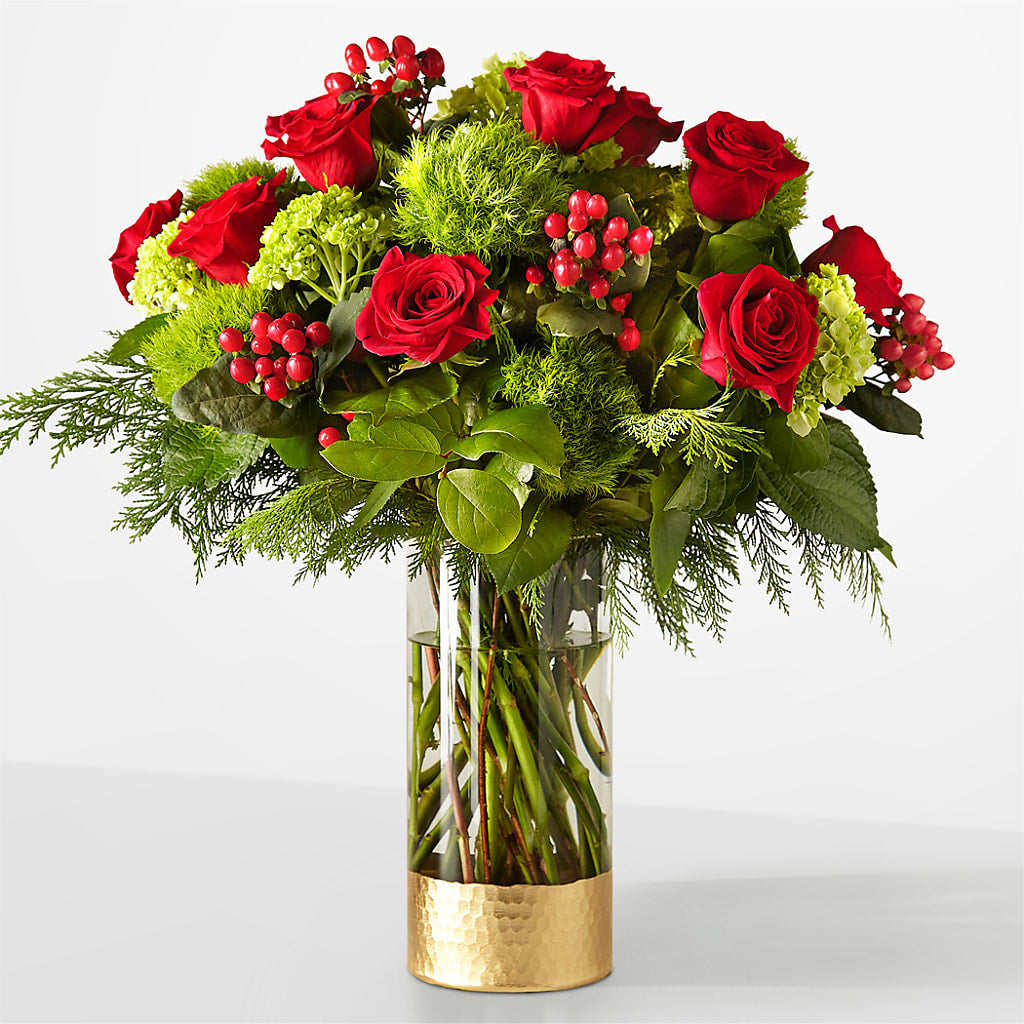 Plaid Throw Bouquet – VIC'S FLORAL INC, Cleveland OH