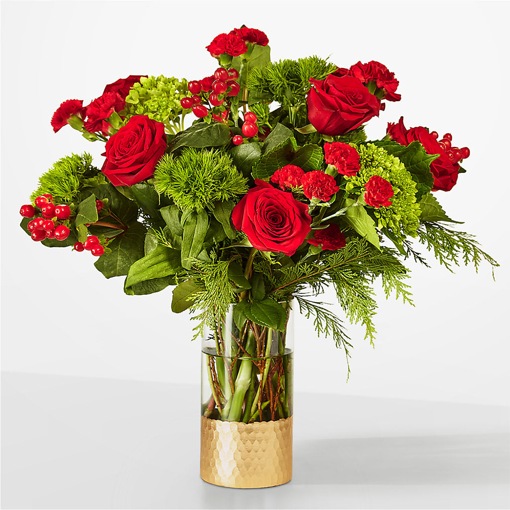 Plaid Throw Bouquet – VIC'S FLORAL INC, Cleveland OH