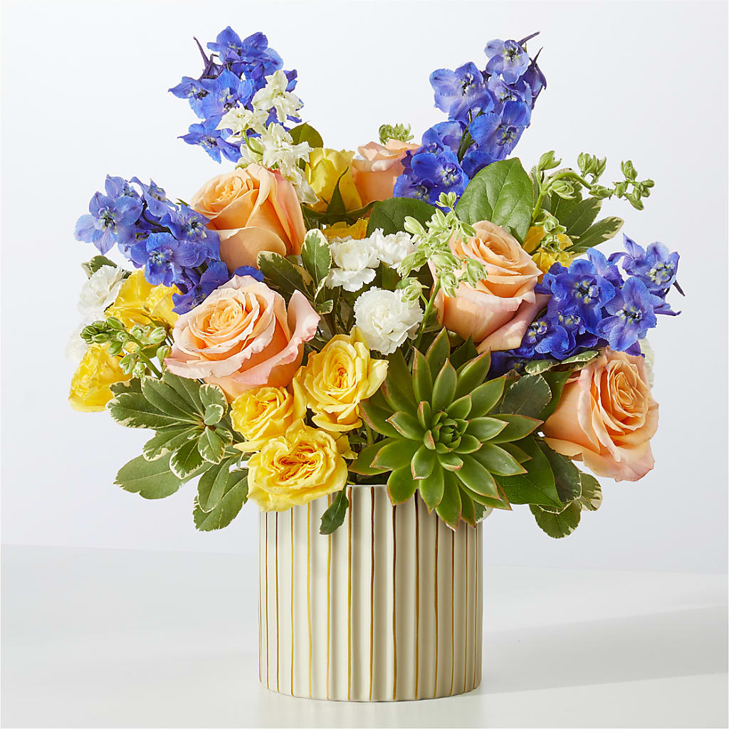 Cobalt Reverie Bouquet – VIC'S FLORAL INC, Cleveland OH