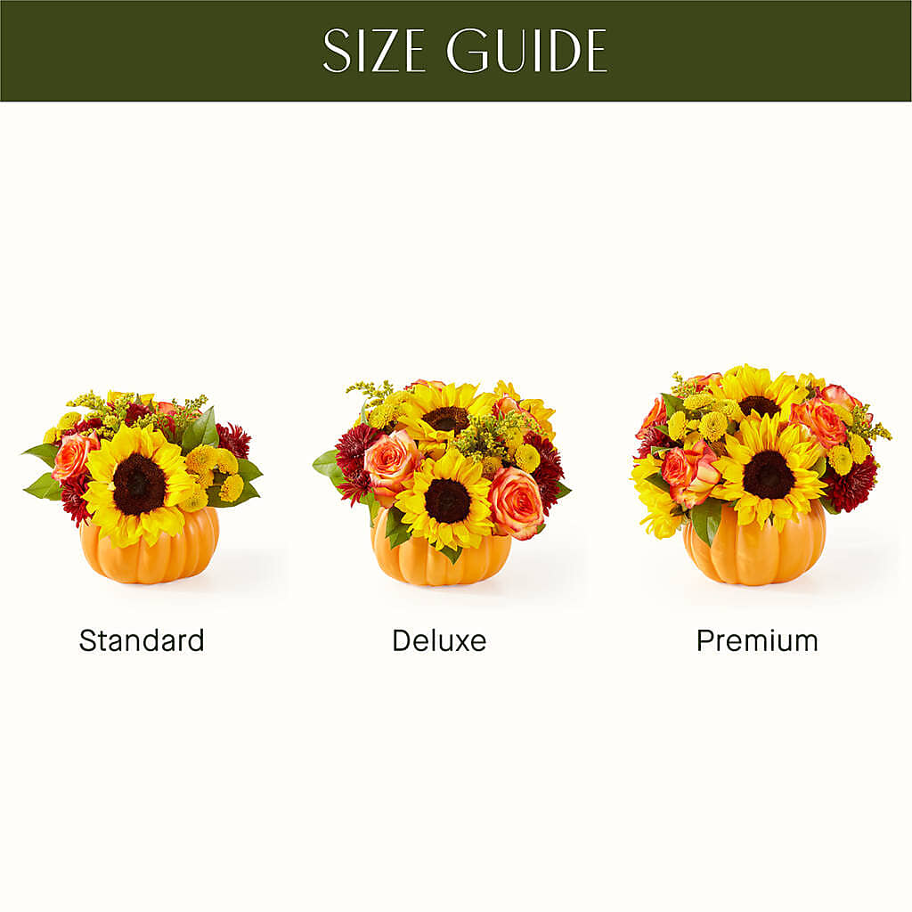 Golden Gourd Pumpkin Bouquet – VIC'S FLORAL INC, Cleveland OH