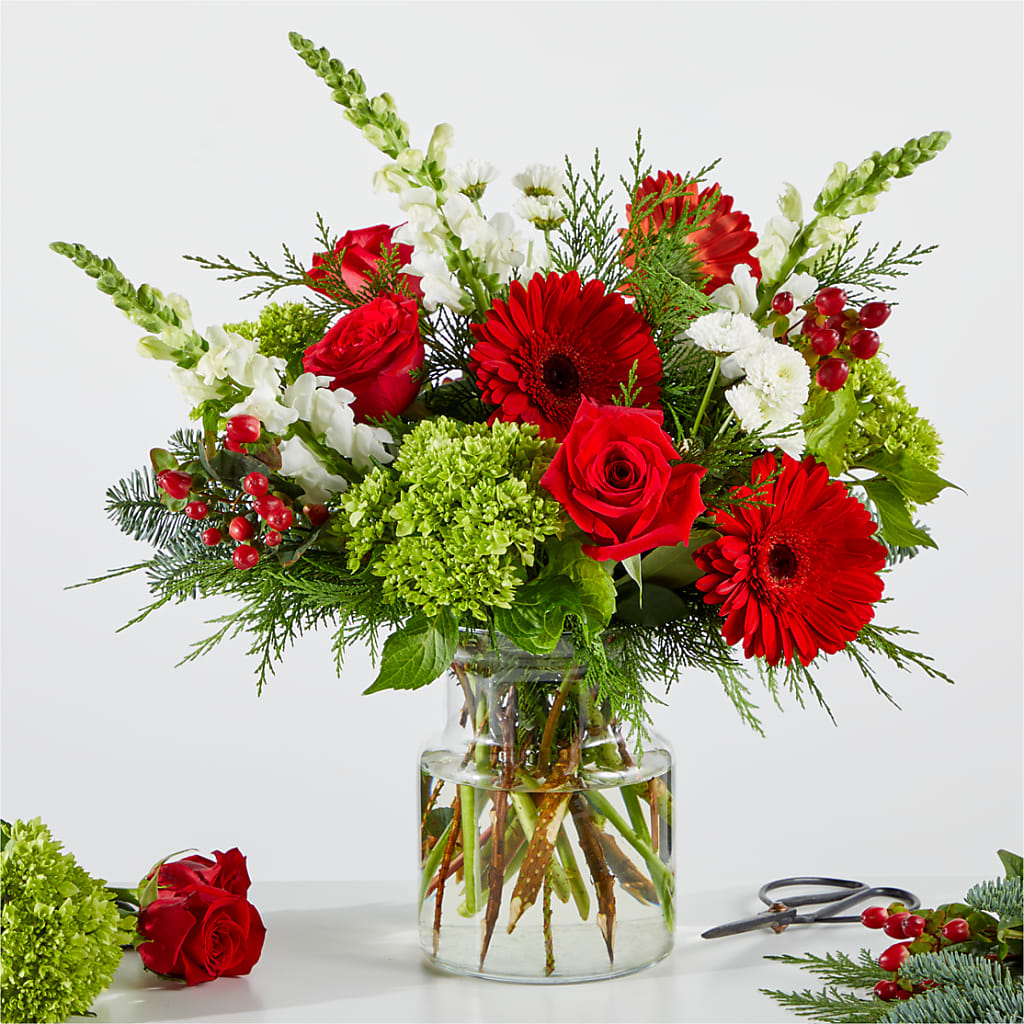 Merry Moment Bouquet – A Florist Original – VIC'S FLORAL INC, Cleveland OH