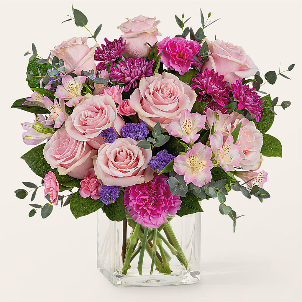 Rosy Radiance Bouquet – VIC'S FLORAL INC, Cleveland OH