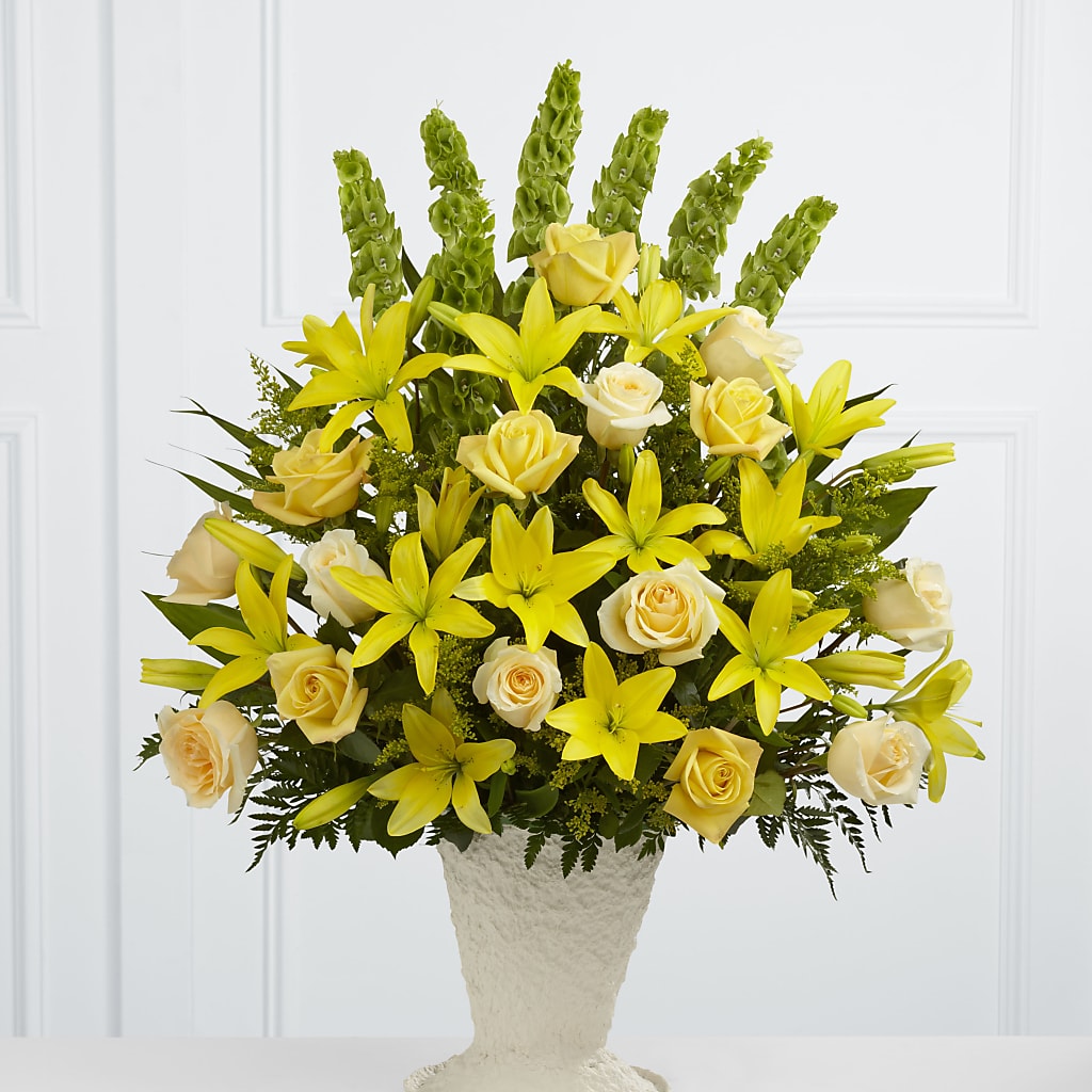 Golden Memories Arrangement – VIC'S FLORAL INC, Cleveland OH