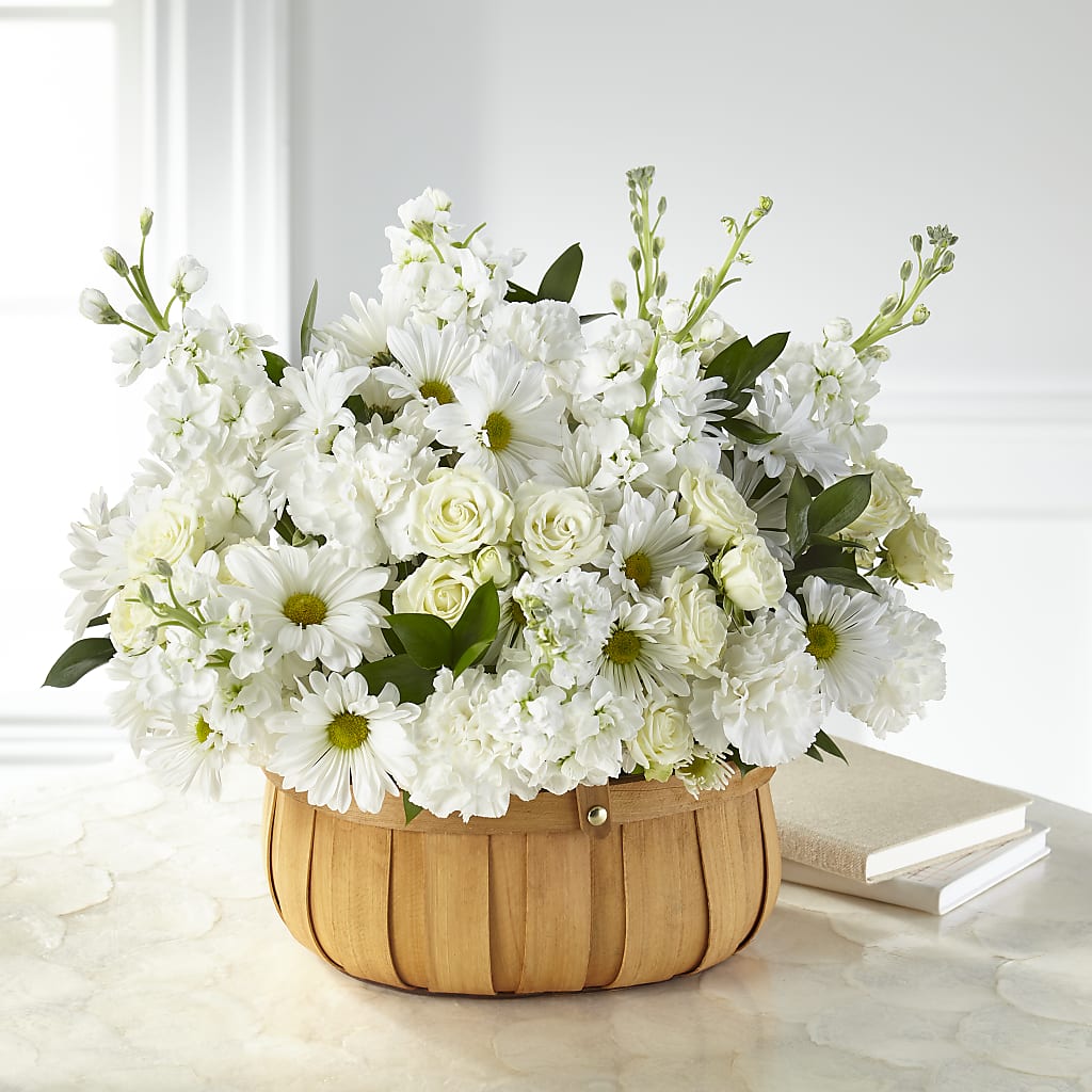 Graceful Garden Basket – VIC'S FLORAL INC, Cleveland OH