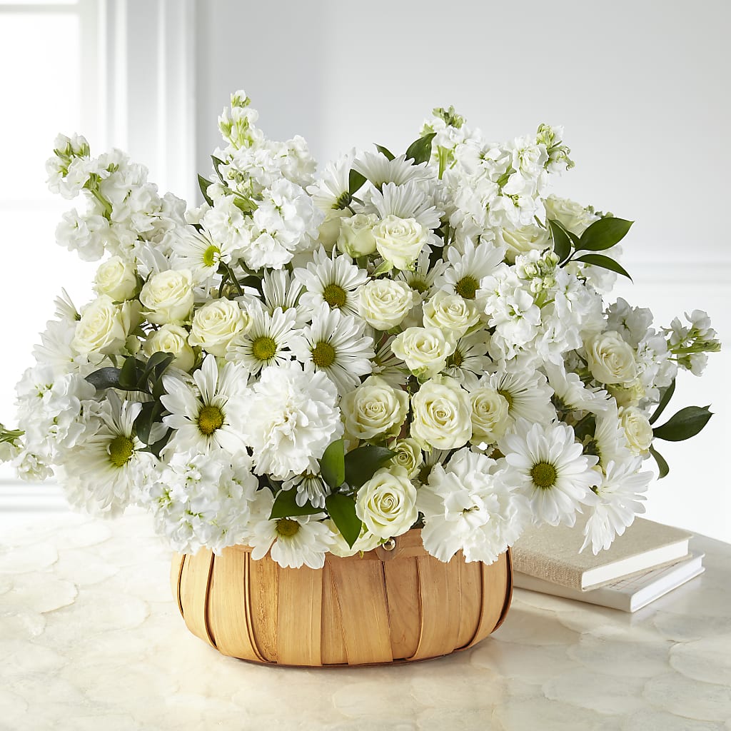 Graceful Garden Basket – VIC'S FLORAL INC, Cleveland OH