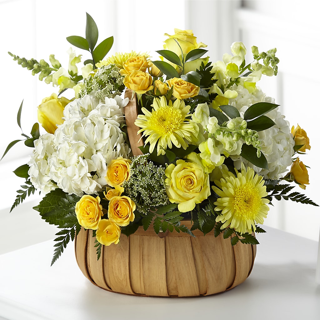 Rustic Remembrance Basket – VIC'S FLORAL INC, Cleveland OH