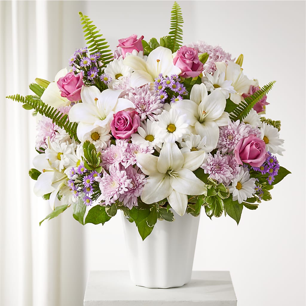 Warmest Thoughts Tabletop Basket – VIC'S FLORAL INC, Cleveland OH