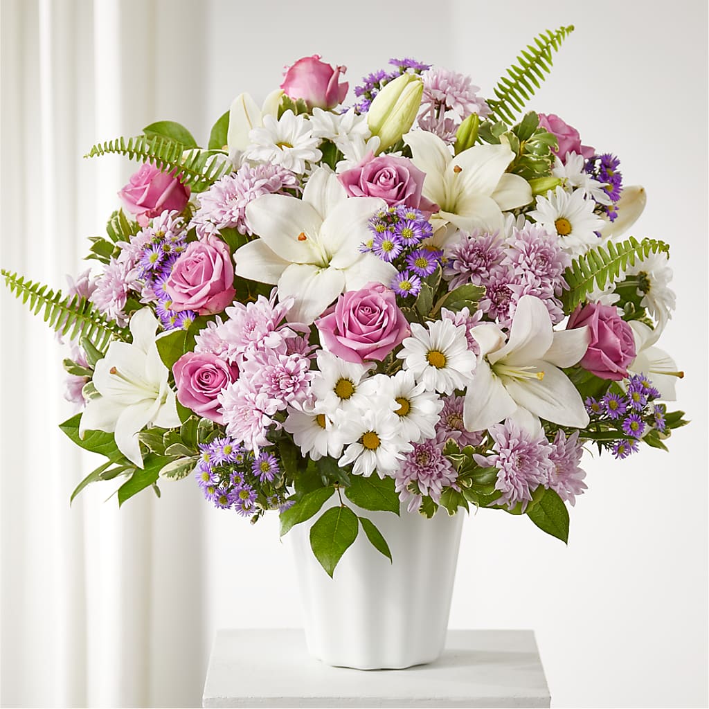 Warmest Thoughts Tabletop Basket – VIC'S FLORAL INC, Cleveland OH