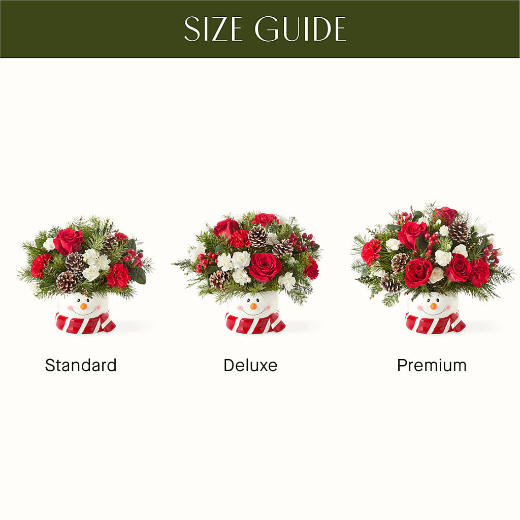 Jolly Snowman Bouquet – VIC'S FLORAL INC, Cleveland OH