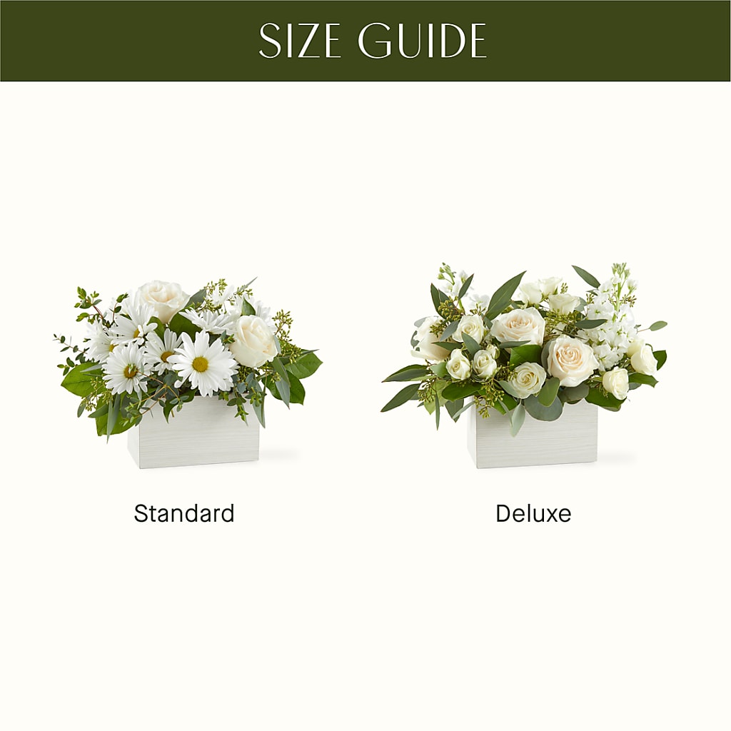 Fresh Linen Box Bouquet – VIC'S FLORAL INC, Cleveland OH