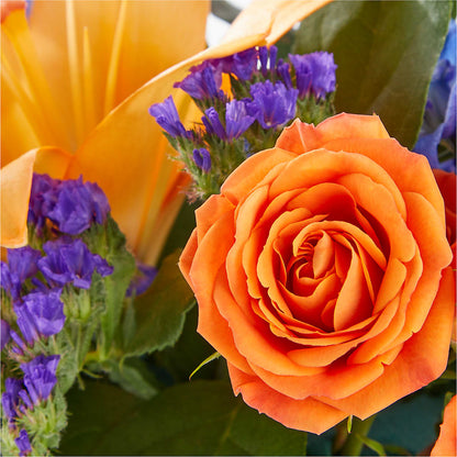 Radiant Citrus Box Bouquet – VIC'S FLORAL INC, Cleveland OH