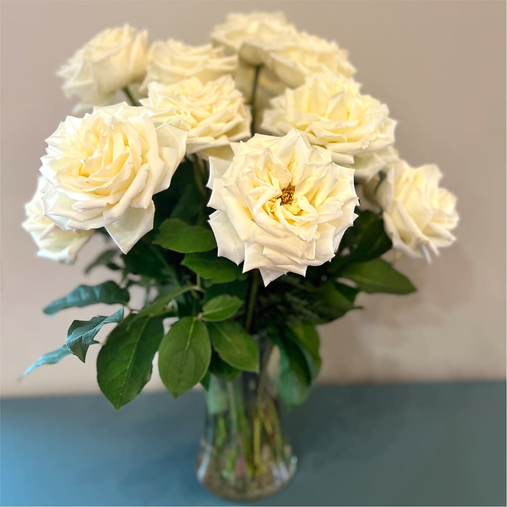 Long Stem Yellow Rose Bouquet – VIC'S FLORAL INC, Cleveland OH