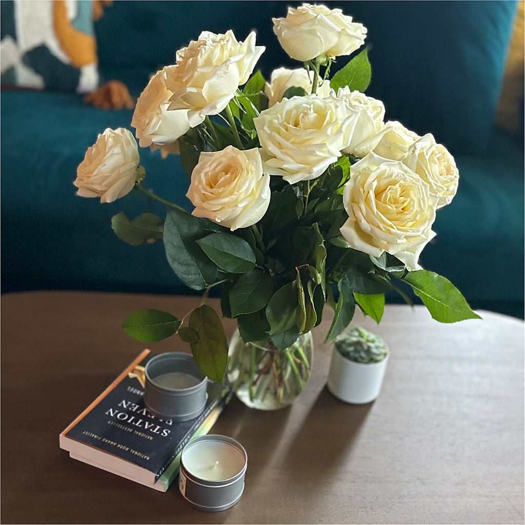 Long Stem Yellow Rose Bouquet – VIC'S FLORAL INC, Cleveland OH