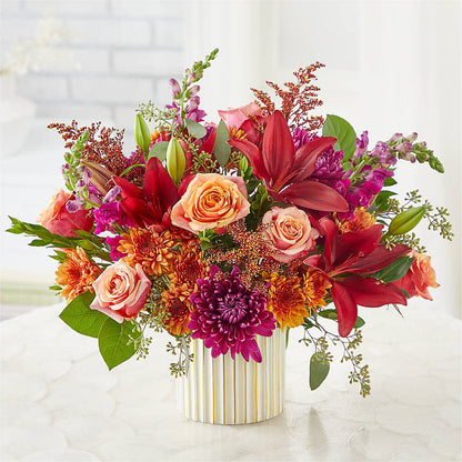 Burgundy Landscape Bouquet – VIC'S FLORAL INC, Cleveland OH