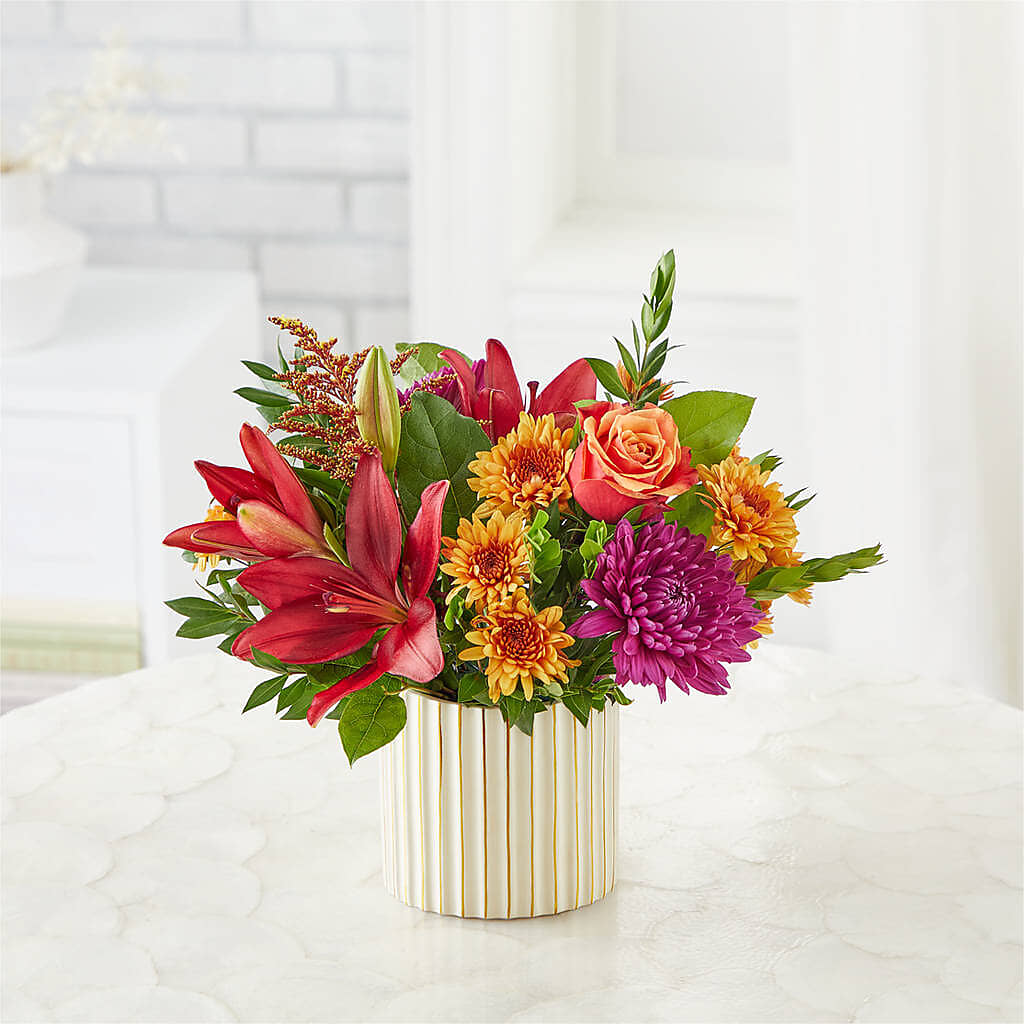 Burgundy Landscape Bouquet – VIC'S FLORAL INC, Cleveland OH