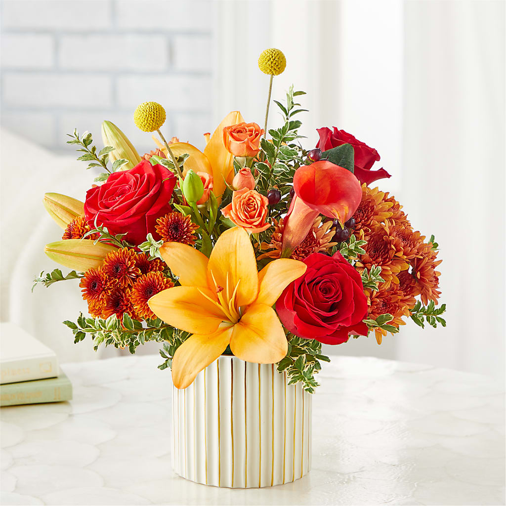 Scarlet Skies Bouquet – VIC'S FLORAL INC, Cleveland OH