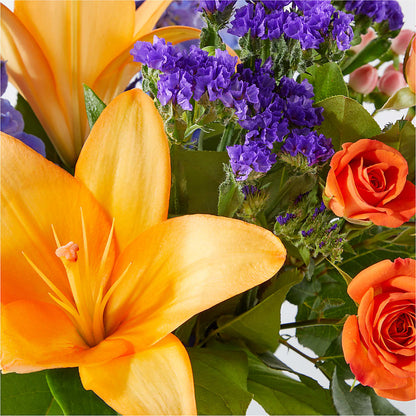 Radiant Citrus Bouquet – VIC'S FLORAL INC, Cleveland OH