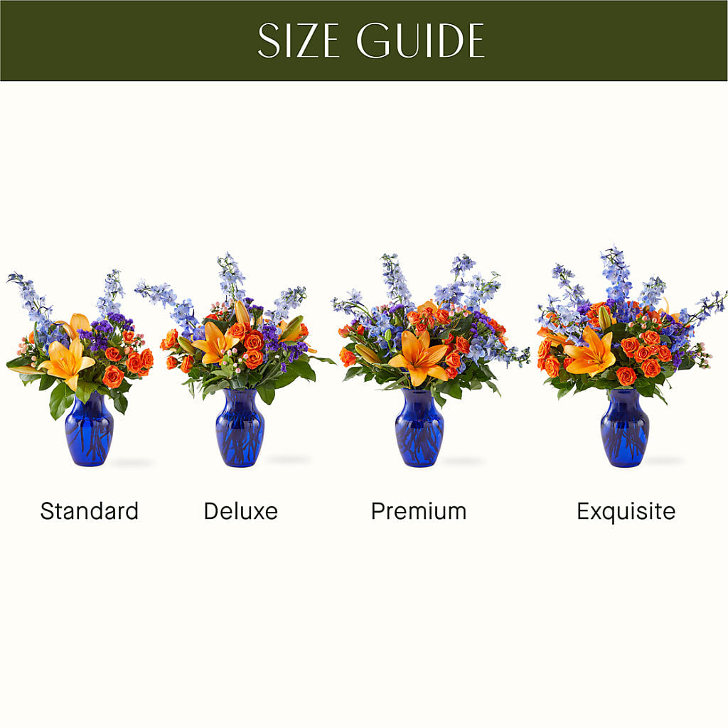 Radiant Citrus Bouquet – VIC'S FLORAL INC, Cleveland OH