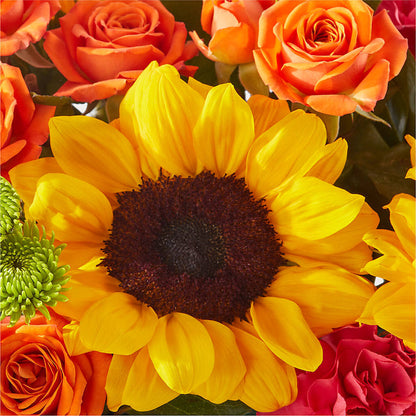 Sun-drenched Blooms Box Bouquet – VIC'S FLORAL INC, Cleveland OH