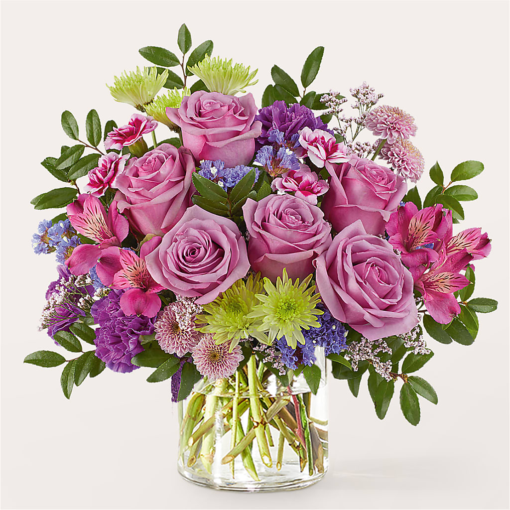 Glass Half Full Bouquet – VIC'S FLORAL INC, Cleveland OH