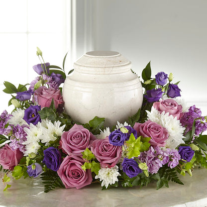 Blooming Sympathy Cremation Adornment – VIC'S FLORAL INC, Cleveland OH