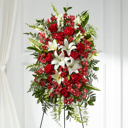 Everlasting Memory Standing Spray – VIC'S FLORAL INC, Cleveland OH