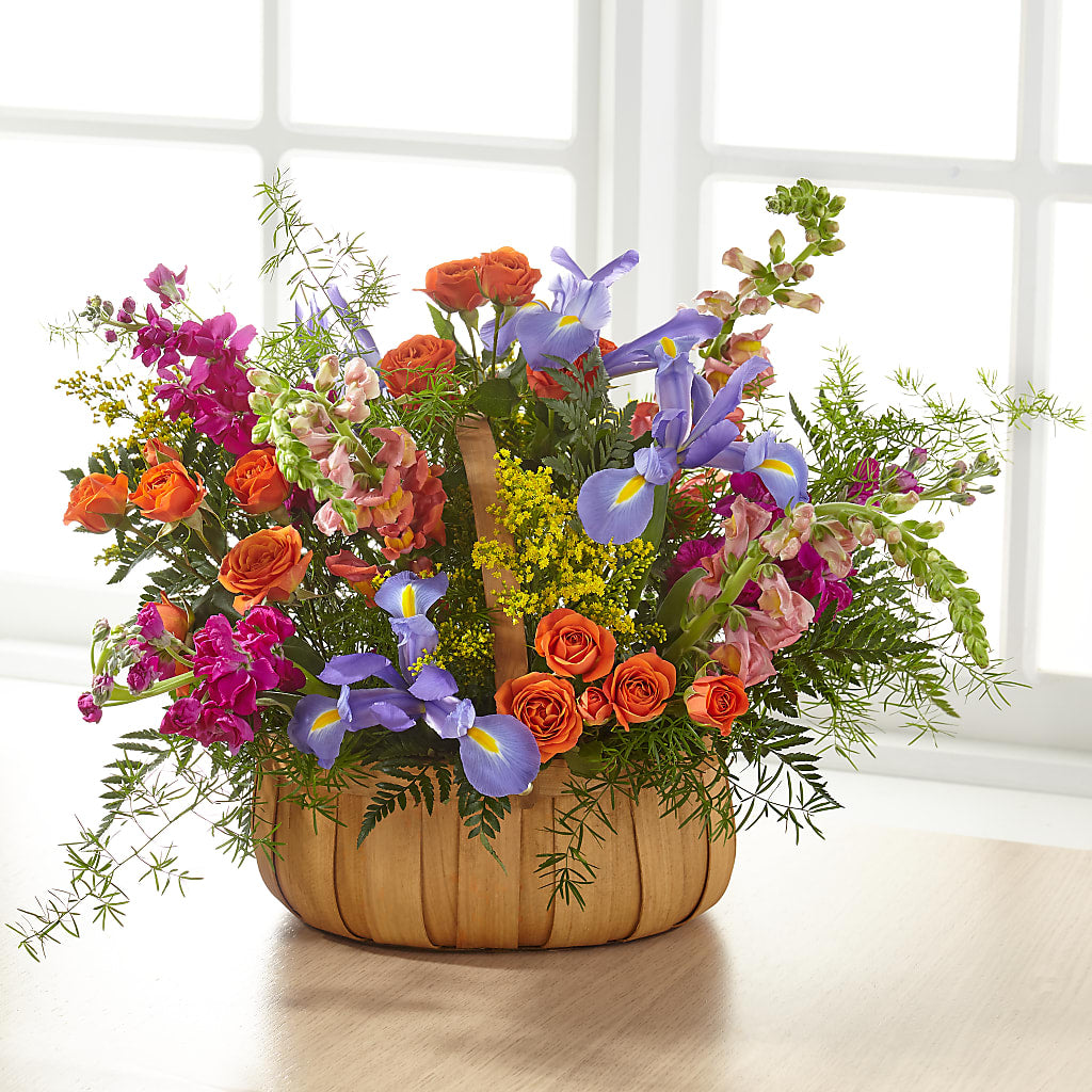 Garden of Life Basket – VIC'S FLORAL INC, Cleveland OH