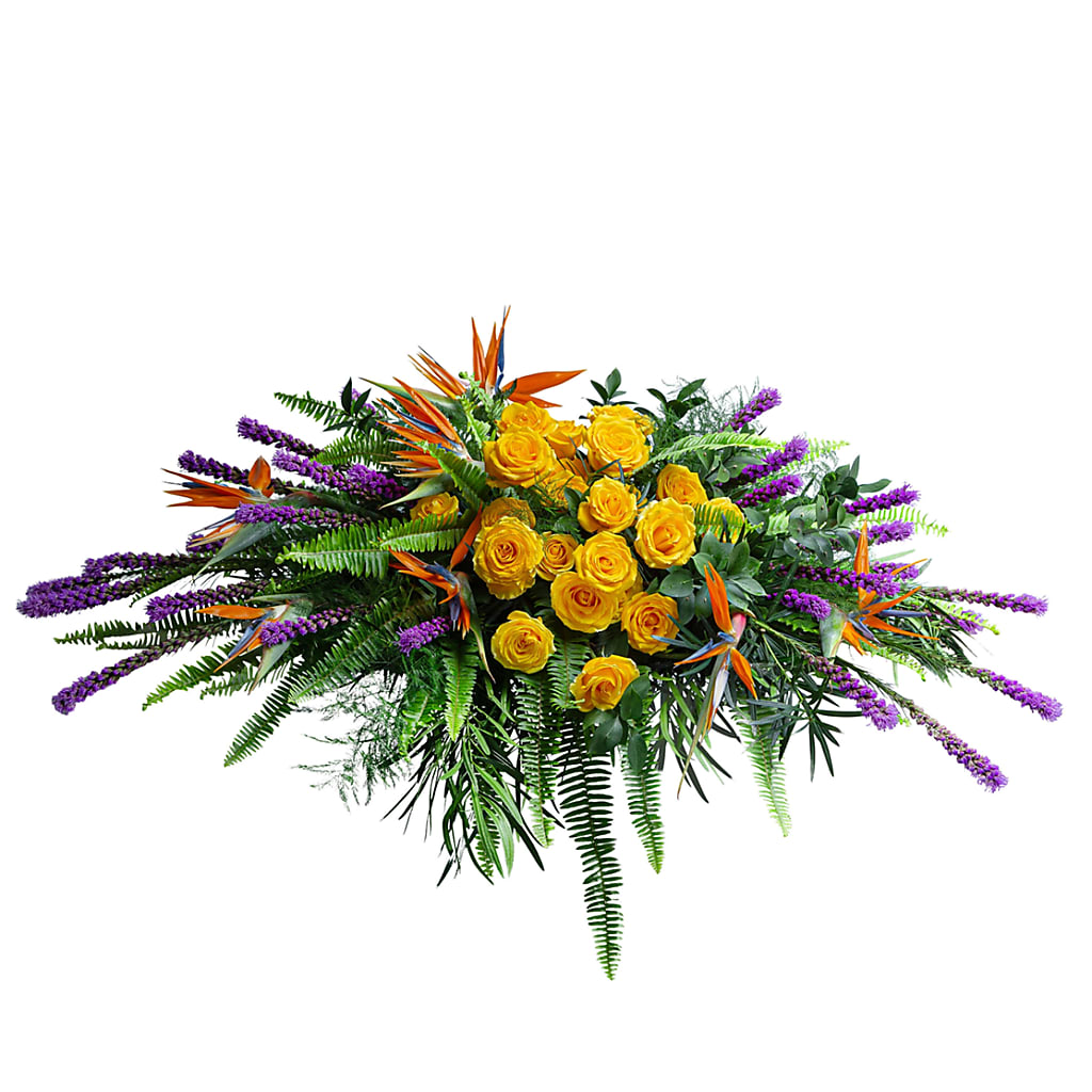 Birds of Solace Casket Spray