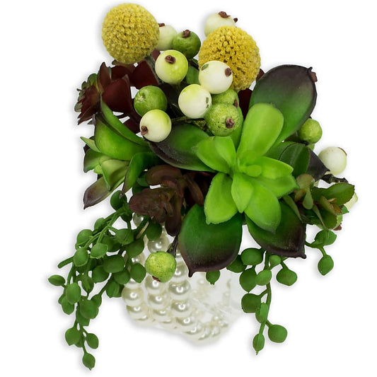 Organic Wrist Corsage