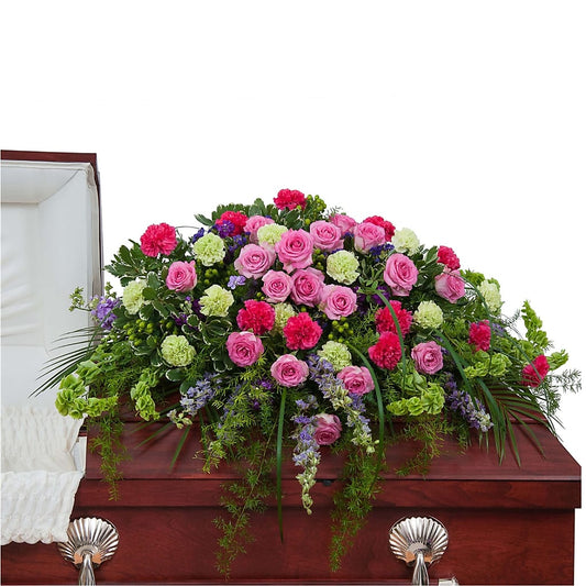 Forever Cherished Casket Spray