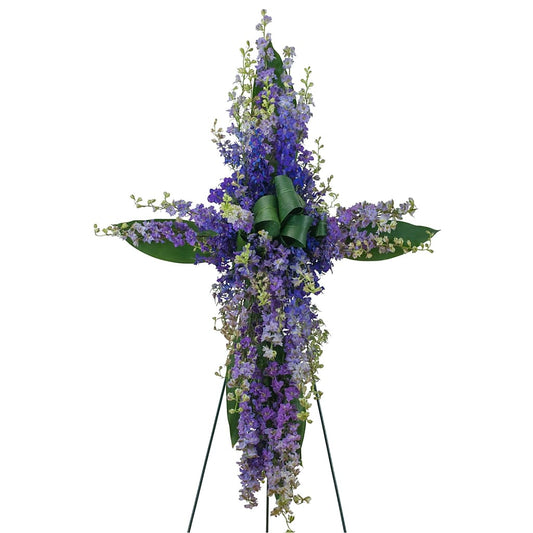 Lovingly Lavender Cross