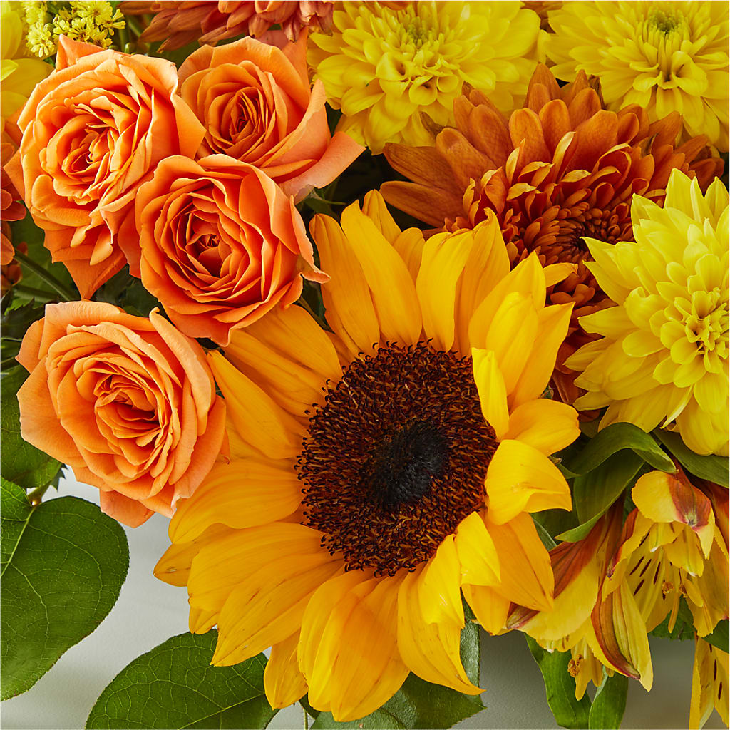 Autumn Harmony Centerpiece – VIC'S FLORAL INC, Cleveland OH