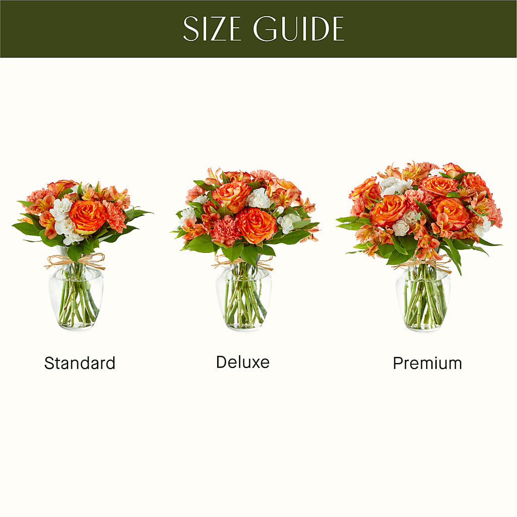 Apricot Glow Bouquet – VIC'S FLORAL INC, Cleveland OH