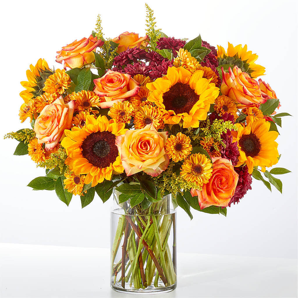 Flannel Scarf Bouquet – VIC'S FLORAL INC, Cleveland OH