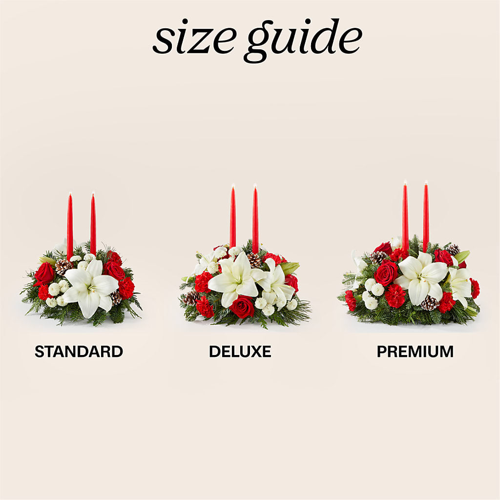Seasonal Festivities Centerpiece – VIC'S FLORAL INC, Cleveland OH