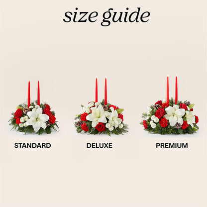 Seasonal Festivities Centerpiece – VIC'S FLORAL INC, Cleveland OH