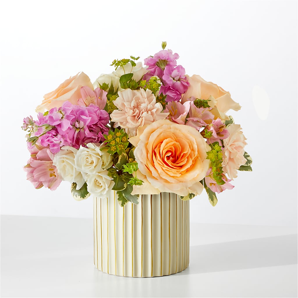 Paradise Bouquet with Ivory Vase – VIC'S FLORAL INC, Cleveland OH