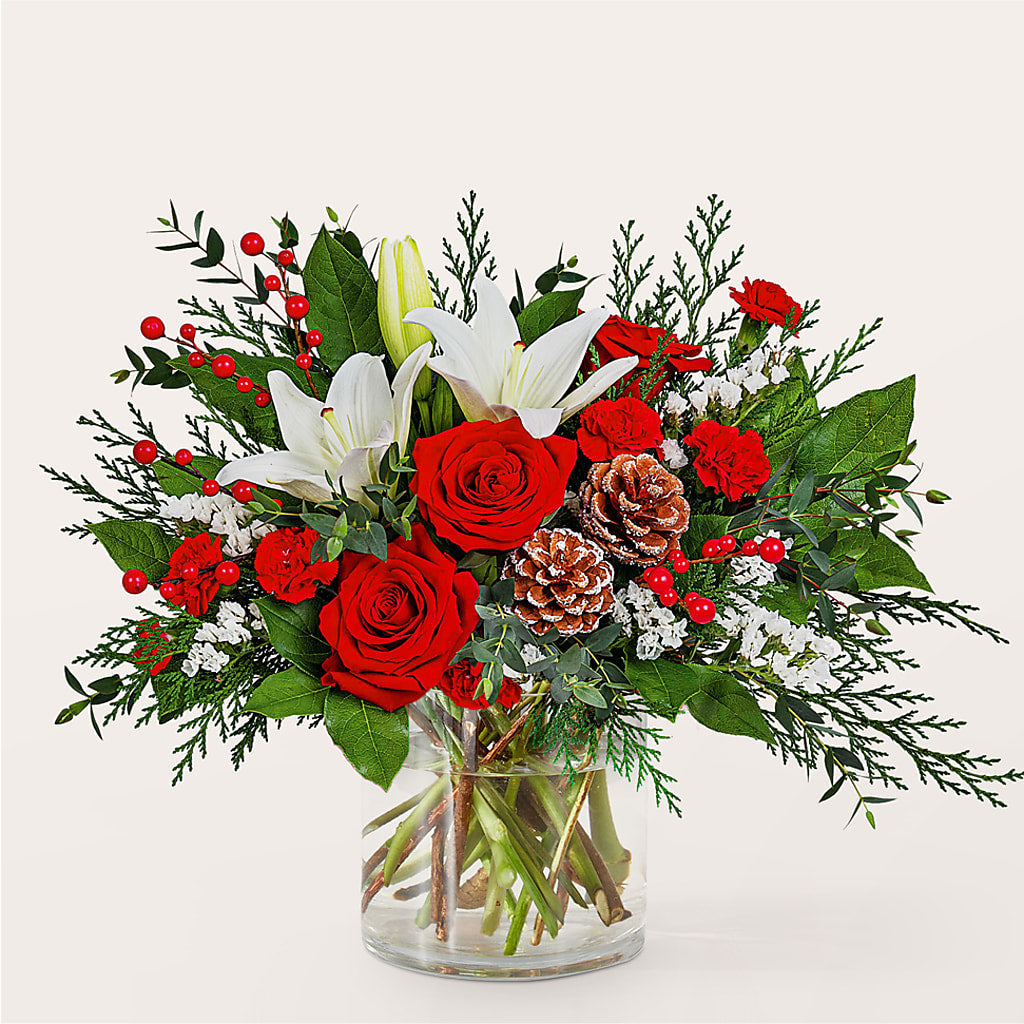 Best in Snow Bouquet – VIC'S FLORAL INC, Cleveland OH